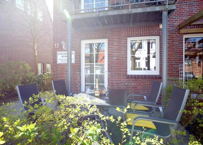 Key West 5- Exklusive Mit Terrasse Apartmán Wangerooge