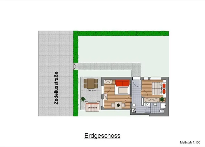 Apartmán Key West 5- Exklusive Mit Terrasse *